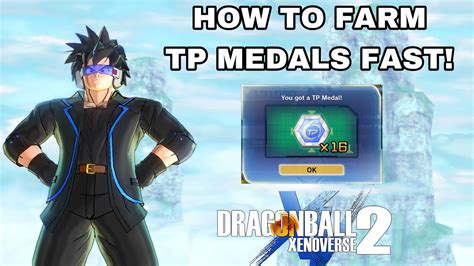 Tp medal farm - With right build, you can gain stable tp medals (16 each run without double tp medals event) through EM 17 taking about 1 - 2 minutes each time (taking into account the loading screen etc..). However, you would need some luck in farming dragon balls.